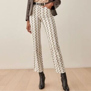 Reformation Mod High Rise Straight Jeans